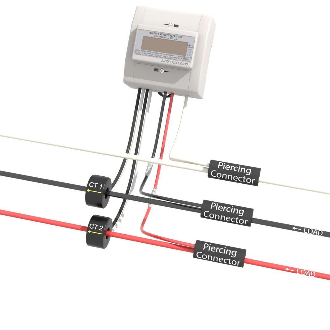 EKM Omnimeter I v.3 – Smart kWh Meter, Single Phase or 3-Phase, up to 480V, up to 5000A, 50/60Hz - Image 8