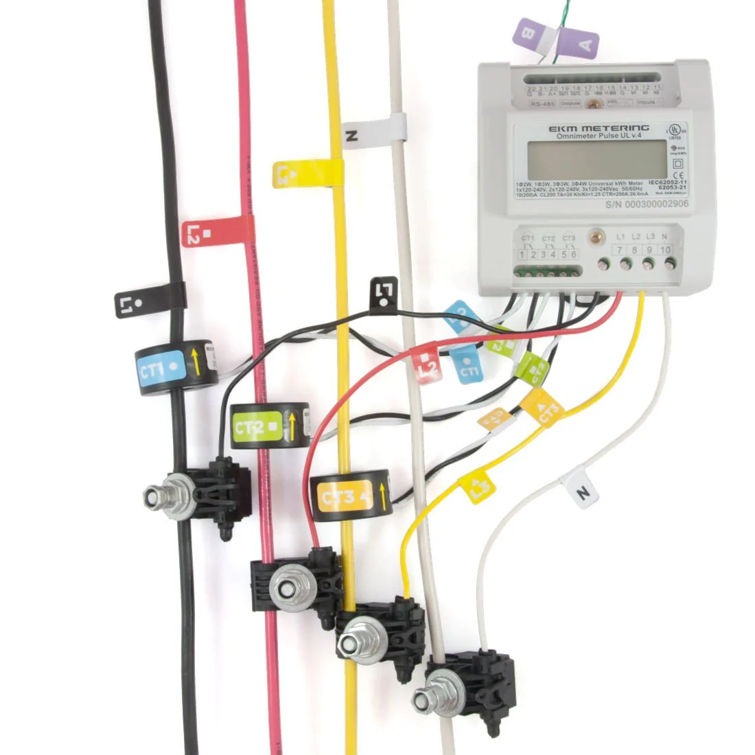 EKM Omnimeter HV v.5 – Universal Single and Three Phase up to 600V, Pulse Counting, Relay Controlling, Universal Smart Electric Meter - Image 9